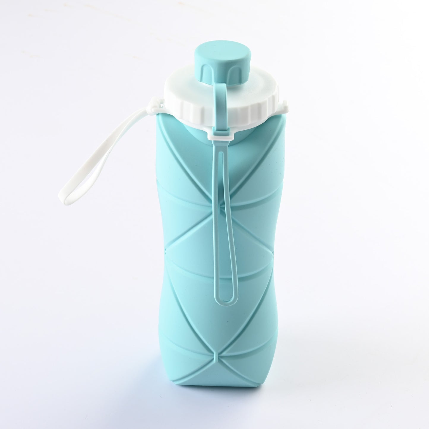 600ml Folding Water Bottle Travel Portable Water bottle Running Riding Camping Hiking Sports Water Bottle Outdoor