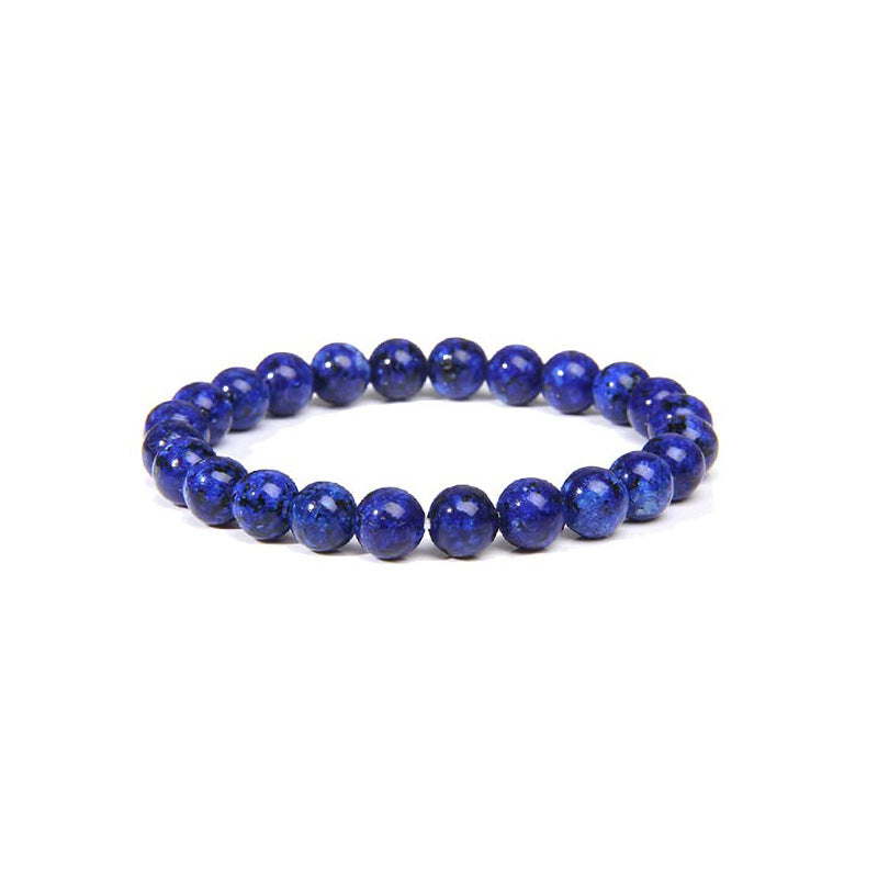 Men's And Women's Outdoor Yoga Stretch Bracelet 8mm Tigereye Iron Ore